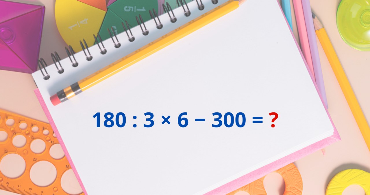 W tej zagadce matematycznej łatwo się wyłożyć /Canva Pro