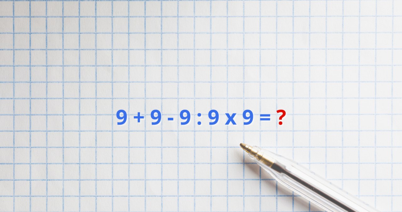 W tej zagadce matematycznej musisz szybko myśleć /Canva Pro