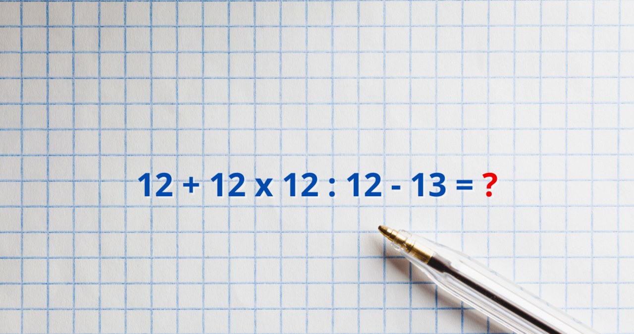 W tej zagadce matematycznej przyda się spostrzegawczość /Canva Pro
