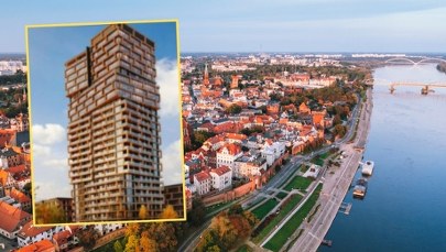 W Toruniu stanie pierwszy "drapacz chmur". Protesty mieszkańców odrzucone