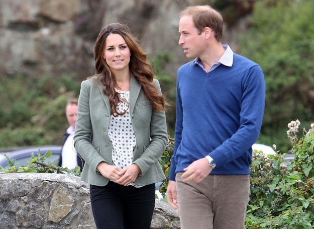 W towarzystwie Kate jej mąż, książę Cambridge William /Getty Images