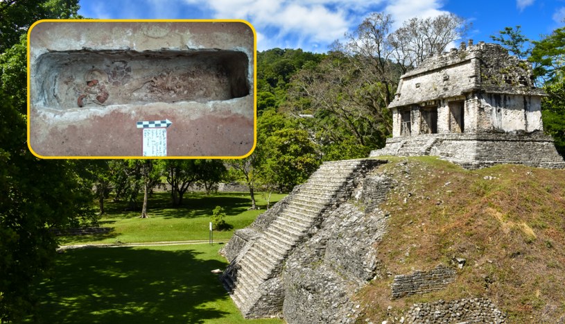 W trakcie budowy hotelu odkryto kamienny tysiącletni grobowiec Majów /X (dawniej Twitter): INAH /123RF/PICSEL
