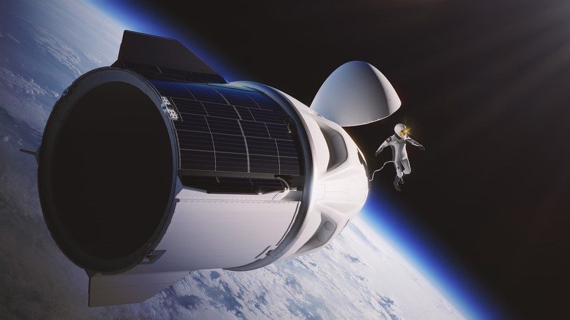 W trakcie misji Polaris Dawn odbędzie się kosmiczny spacer /SpaceX/Polaris Program /materiały prasowe