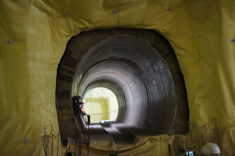 W tunelu jest 8 przejść i jeden przejazd ewakuacyjny /Paweł Rygas /INTERIA.PL