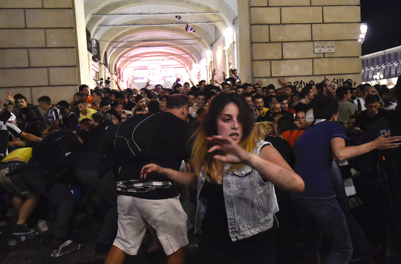 W Turynie doszło do dramatycznych scen /REUTERS/Giorgio Perottino /Agencja FORUM