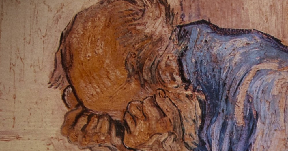 W twórczości Van Gogha wielu badaczy dopatrywało się znamion schizofrenii. Na ilustracji "Starzec w rozpaczy" /AFP