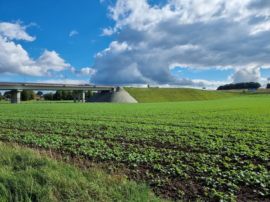 W tym miejscu powstanie nowa droga /GDDKiA Kraków /