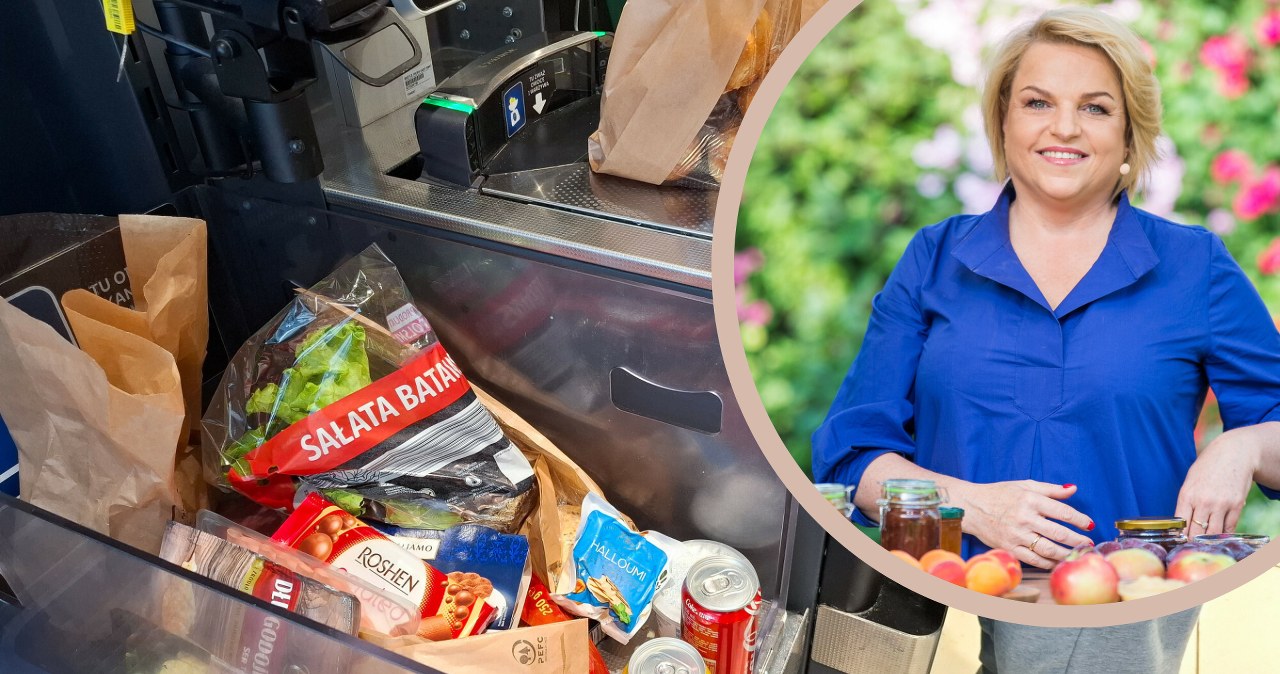 ​W tym sklepie zrobisz najtańsze zakupy. Katarzyna Bosacka porównuje ceny /PIOTR KAMIONKA/REPORTER/Waldemar Kompała/TVP/East News /East News
