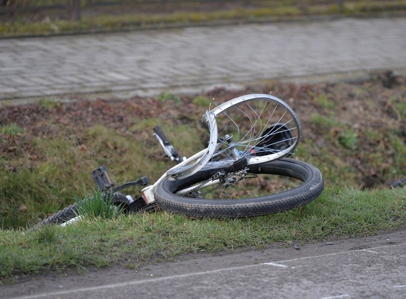 W tym wypadku zginął rowerzysta /Łukasz Solski /East News
