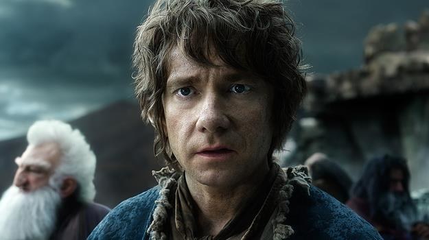 W tytułową rolę w trylogii Petera Jacksona wcielił sie Martin Freeman /materiały dystrybutora