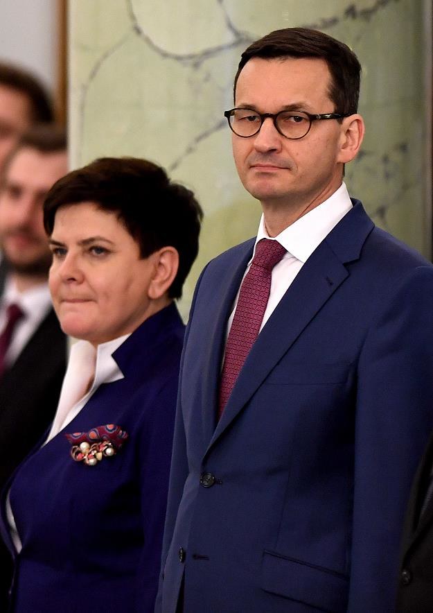 W ubiegłym roku premier Beata Szydło przyznała sobie sowitą nagrodę /AFP