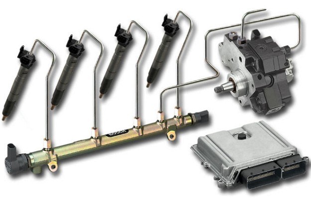 W układach common rail najnowszej generacji ciśnienie wtrysku sięga 2000 bar. /Bosch