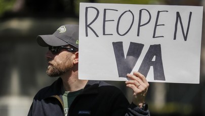 W USA coraz więcej protestów. Amerykanie domagają się otwarcia gospodarki