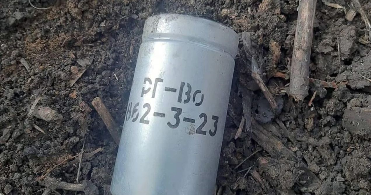 W używanych przez Rosję granatach znajdują się ślady substancji bojowej o działaniu drażniącym, a mianowicie chloroacetofenonu /Wojskowe Centrum Mediów Sił Zbrojnych Ukrainy /domena publiczna