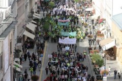 W Warszawie odbyła się manifestacja "budżetowców"