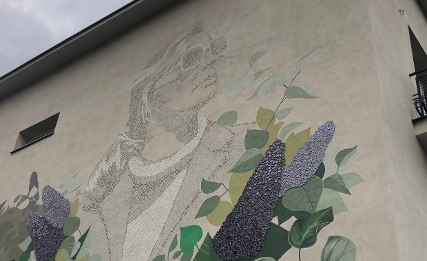 ​W Warszawie odsłonięto mural Agnieszki Osieckiej