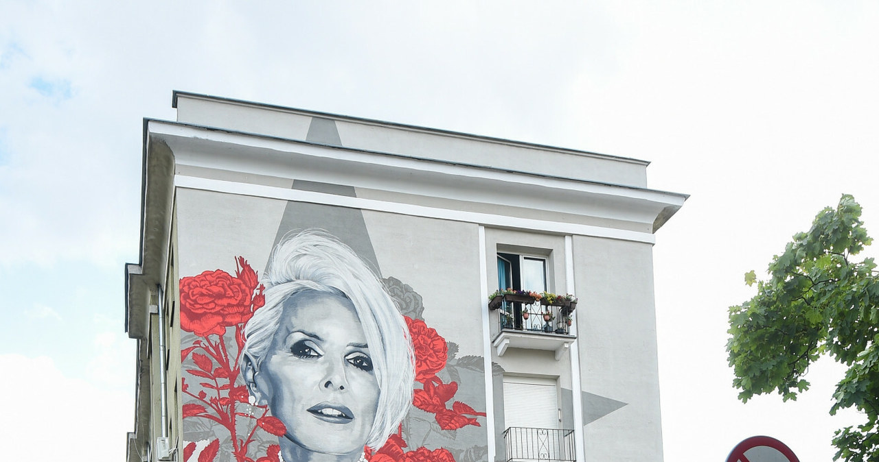 W Warszawie odsłonięto mural z podobizną Kory /Zbyszek Kaczmarek /Reporter