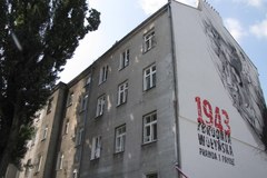 W Warszawie powstał mural przypominający o Zbrodni Wołyńskiej