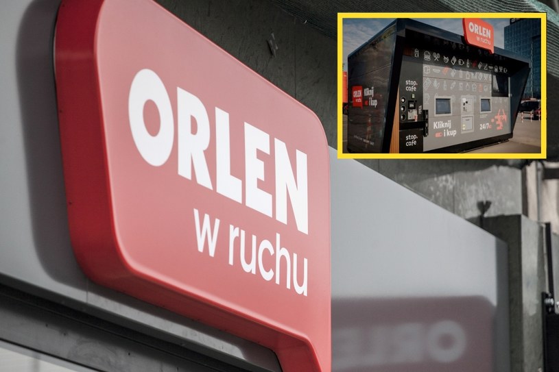 W Warszawie stanął pierwszy automat sklepowy od Orlenu /Maciej Luczniewski / Forum /Agencja FORUM