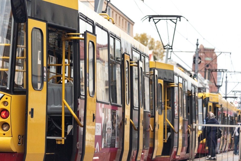 Zderzenie tramwajów w Warszawie. Ranni w szpitalu