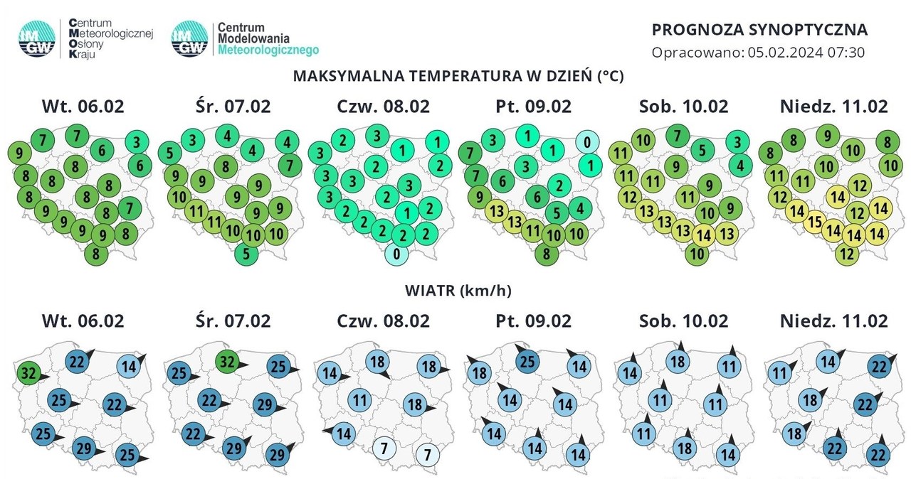 W weekend bardzo się ociepli. W sobotę i niedzielę w niektórych miejscach Polski będzie nawet 15 st. C /IMGW /