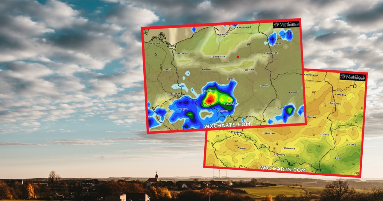 W weekend będzie pochmurnie, ale nie zabraknie też słońca. Pojawią się również burze. IGMW planuje ogłoszenie alertów /Julian Hochgesang/Unsplash/WXCHARTS /