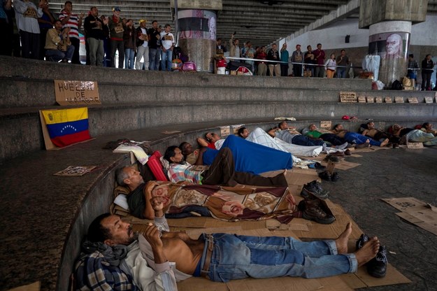 W Wenezueli brakuje żwyności i leków /Miguel Gutierrez /PAP/EPA