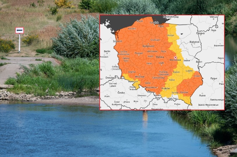 W większości kraju zapowiada się upalny czwartek /Łukasz Gdak, IMGW /East News