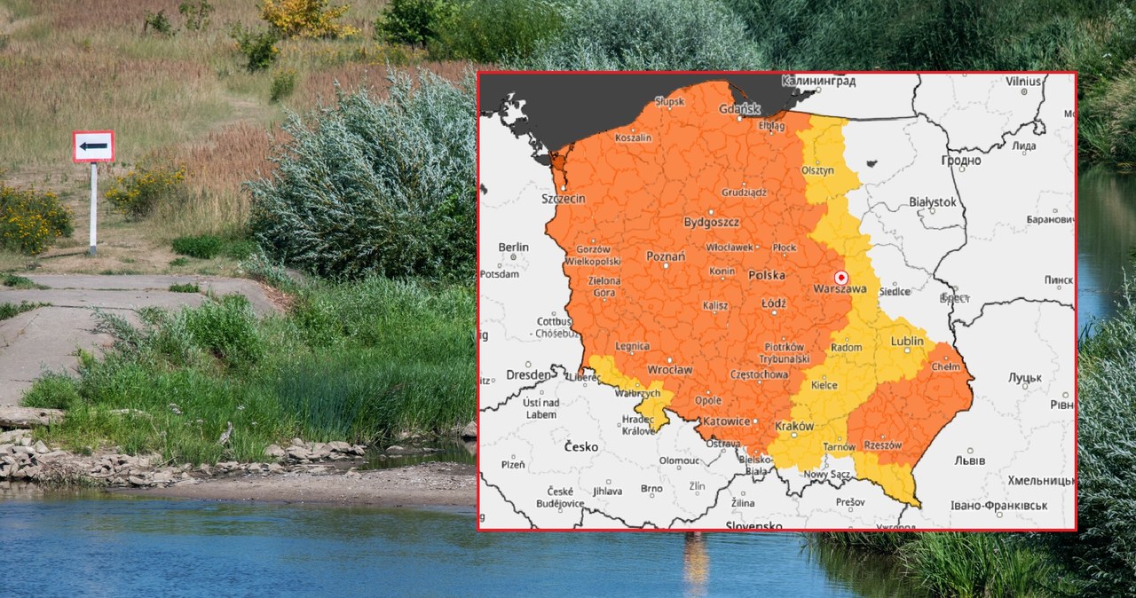 W większości kraju zapowiada się upalny czwartek /Łukasz Gdak, IMGW /East News