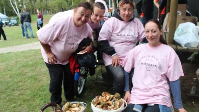 W Wielbarku szukano najcięższego grzyba. Zobacz, co znaleziono