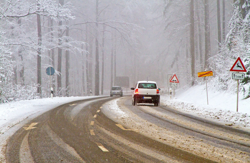 W wielu europejskich krajach jazda autem zimą na letnich oponach wiąże się z surowymi karami /Panther Media /East News