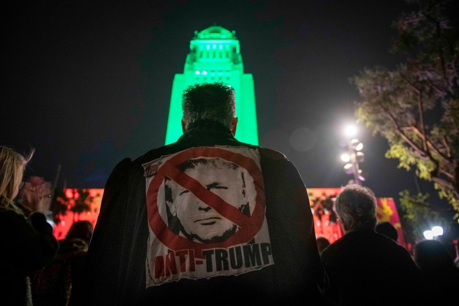 W wielu miastach USA odbyły się demonstracje /CHRISTIAN MONTERROSA /PAP/EPA