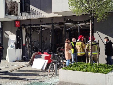 W wybuchu nikt nie ucierpiał /Mateusz Czmiel /