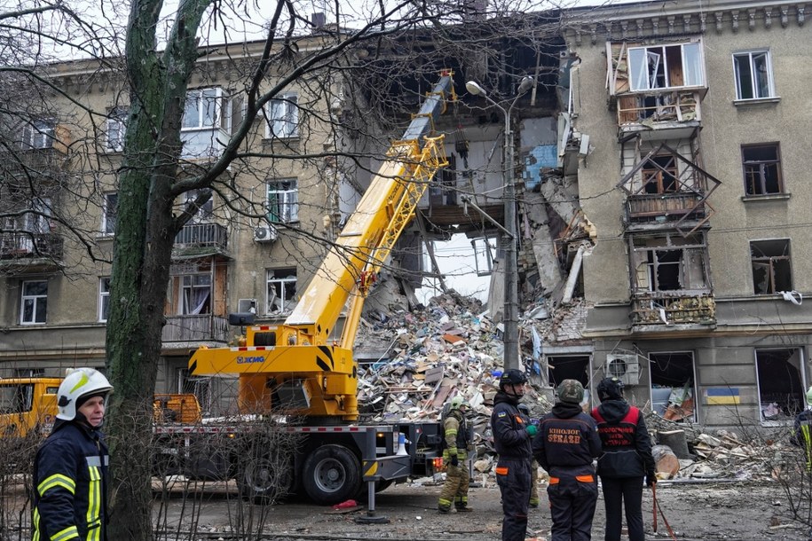 W wyniku ataku dronów na Odessę ranne zostały 22 osoby /Alena Solomonova /PAP