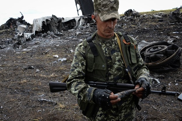 W wyniku zestrzelenia samolotu zginęło 49 osób /MSTYSLAV CHERNOV /PAP/EPA