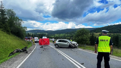 W wypadku motocyklowym zginęła emerytowana policjantka. Są zarzuty dla kierowcy 