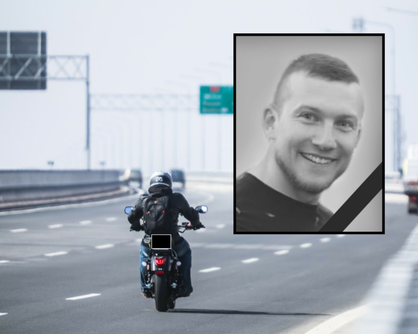 W wypadku na motorze zginął 28-letni policjant /Adam Burakowski/REPORTER /Reporter