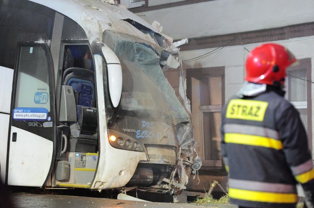 W wypadku poszkodowanych zostało siedem osób /Marcin Bielecki /PAP