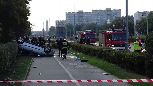 W wypadku ranny został kierowca auta /Gorąca Linia RMF FM