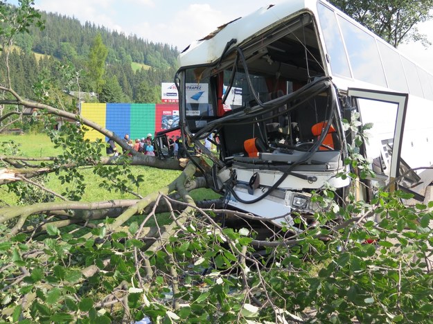 W wypadku rannych zostało 8 osób /Maciej Pałahicki /RMF FM