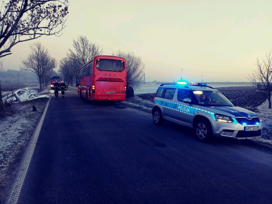 W wypadku rannych zostało 8 osób /Policja