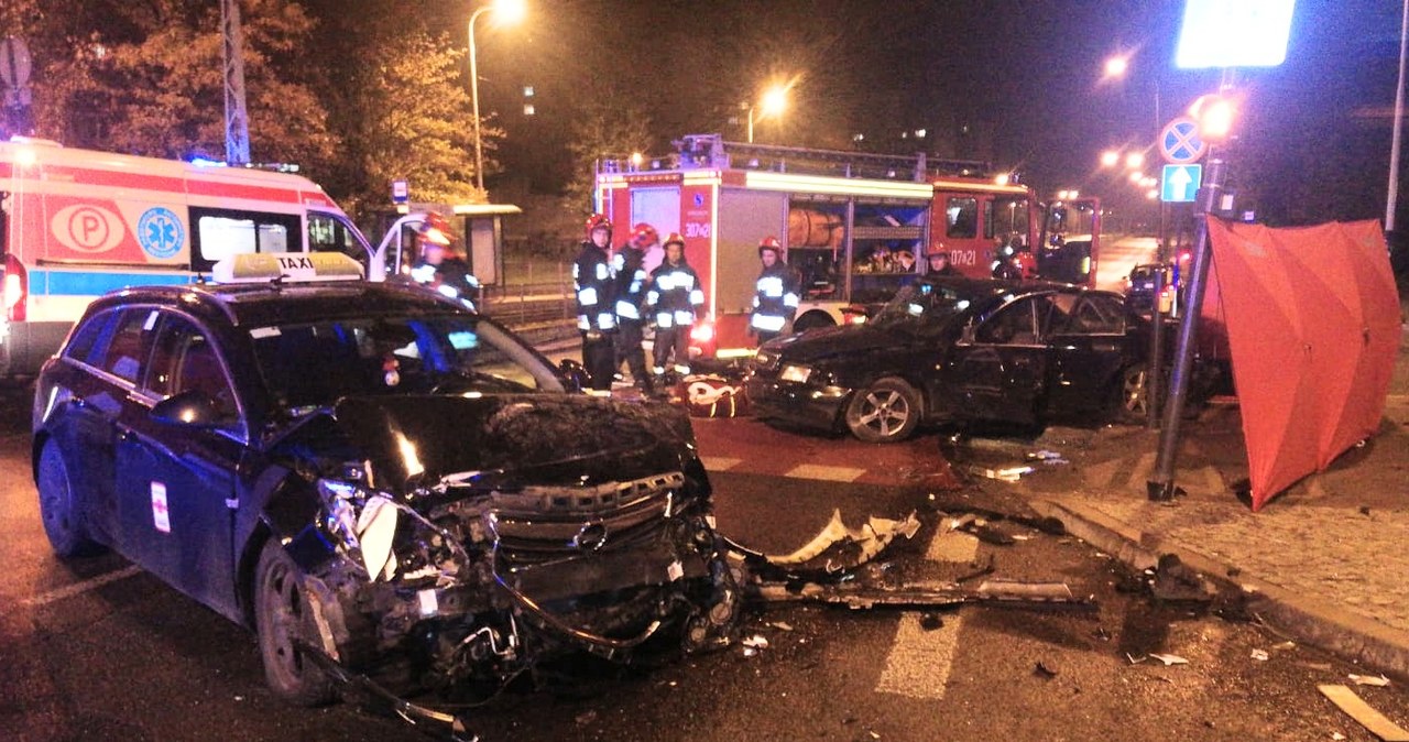 W wypadku śmierć poniosła pasażerka audi /Policja