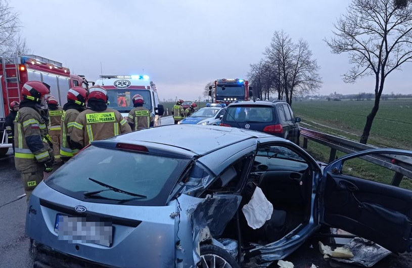 W wypadku zginął 4-letni chłopiec jadący Fordem /Policja