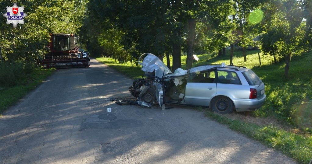 W wypadku zginęła 17-latka. 21-letnia kierująca trafiła do szpitala /Informacja prasowa