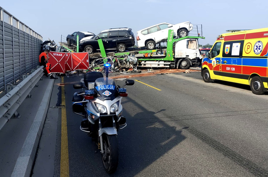 W wypadku zginęła jedna osoba /Policja /