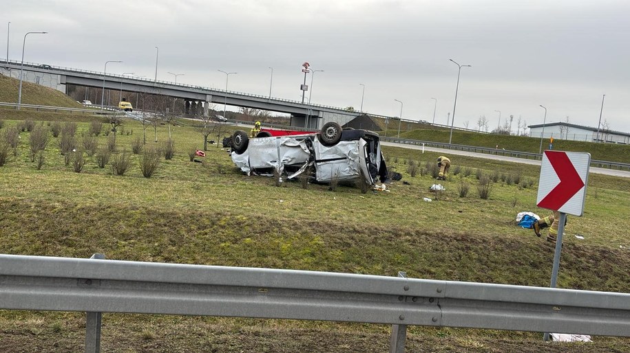 W wypadku zginęła jedna osoba /Policja