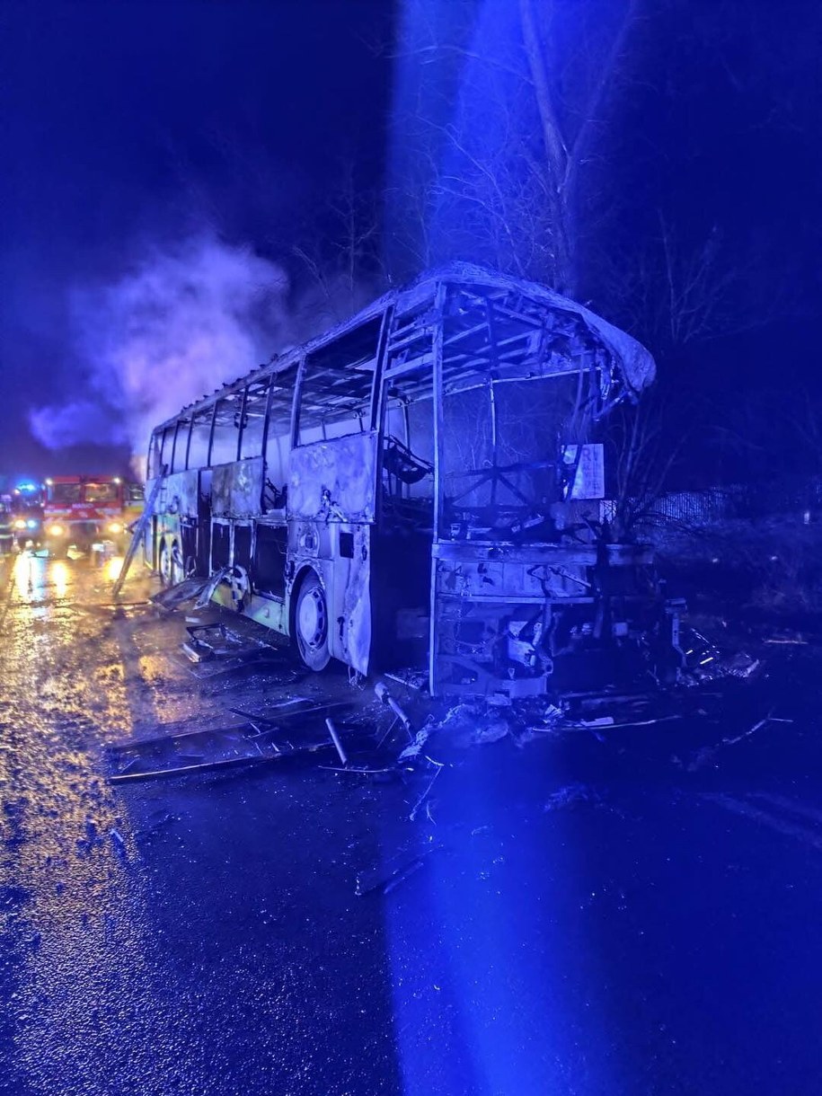 W wypadku zginęła jedna osoba /Police of Slovak Republic HANDOUT /PAP/EPA