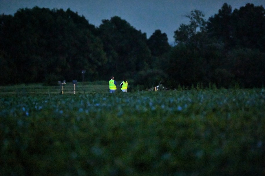 W wypadku zginęli dwaj mężczyźni / 	Maciej Kulczyński    /PAP