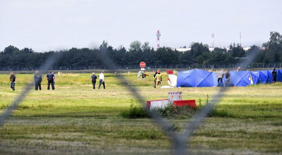 W wypadku zginęły dwie osoby /Paweł Skraba /PAP