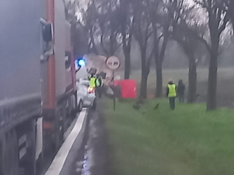 W wypadku zginęły trzy osoby /Foto. KPP Dzierżoniów /